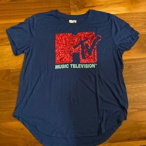 COPY - MTV sequin shirt